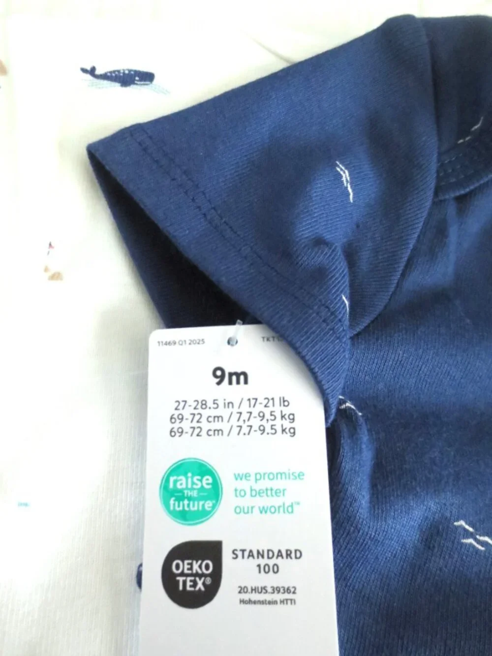 Carter's 3 Piece Nautical Boy's 9M Bodysuits